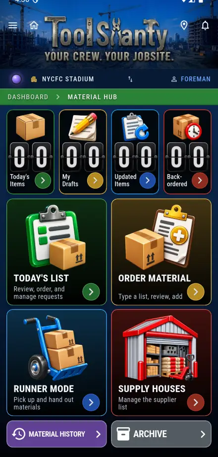 Material Hub
